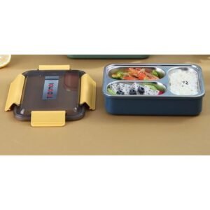 Tedemei 3-Compartment School Lunch Bowl Food Flask