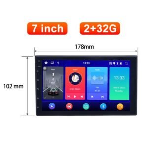 Andriod 11 2 Din GPS Navigation Universal Multimedia Video