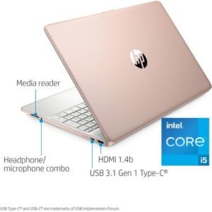 Hp 15 TOUCHSCREEN 12TH GEN INTEL CORE I5 16GB RAM 512GB SSD BACKLIT KEYBOARD WINS 11+ Led Light