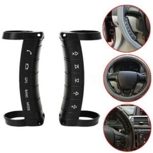 Bluetoothcompatible LED Backlight Universal 10 Keys Wireless Control ons for Car Radio DVD  Andriod Player Multifunction
