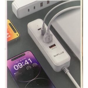 38W POWER SOCKET- 2 USB A +  2 TYPE C