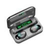 F9-5C True Wireless Stereo LED Digital Display-Black