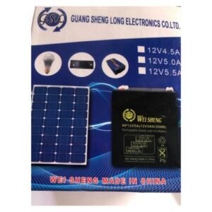 12V/5Ah Sealed Lead Acid Battery With Nut & Bolt Terminals