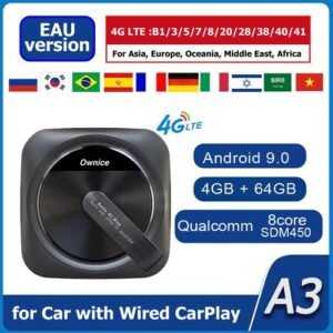Car Andriod Auto Streaming Box  AI Box Multimedia Video Apple  Wireless Adapter Spotify for MAZDA 6 CX-5 CX-8 CX-9