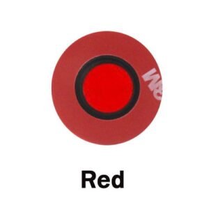 Red Koorinwoo Parktronic 13MM Flat Rotation Car Parking rs 8 6 4 Backlight Front Rear  12V For Andriod DVD Video System