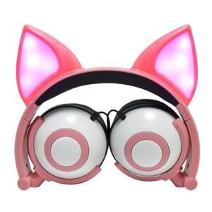 915 Generation Fox Ear Headphones Luminous Children Headphones