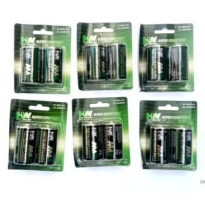 12pcs - Hi-Watt Size D Batteries