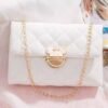 Ladies Mini Hand Bag White