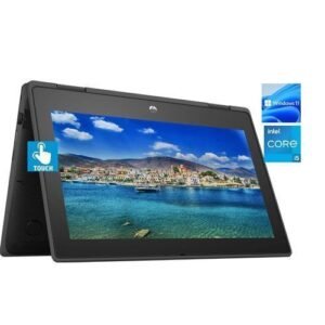 Hp ProBook 11 X360- TOUCH- 512GB SSD SSD/8GB RAM-Intel CORE I5- Windows 11 PRO  + 64GB Flash & BAG