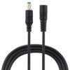 1m 22AWG 5.5 X 2.1mm Female To Male DC Power Supply Plug Extension Cable For Laptop