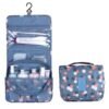 Multifunctional Hanging Style Flowers Pattern Travel Toiletry Pouch Wash Gargle Bag, Folding Size: 24.5 X 20.5 X 2.2cm