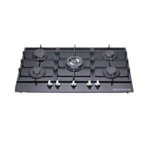 Gs 90cmX60cm Tempered Glass 5 Gas Burner Cooker Hob