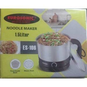 Eurosonic 1.5L Mini Stainless Electric Cooking Pot Noodles Cooker