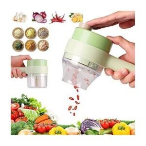2in1 Rechargeable Electric Vegetable Hammer Food Chopper