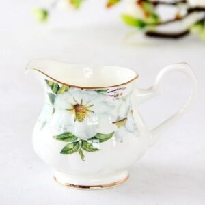 Bone China Milk Cup  Europe Coffee Accessories Milk Jug Household Ceramic Utensils Jar Service Pot Tea Pitcher Container
