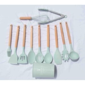12Pcs Silicone Utensils Set