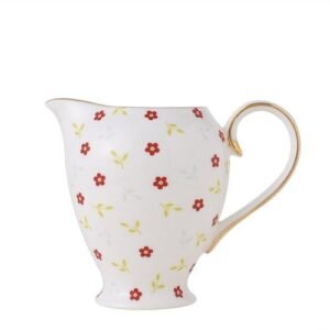 Ceramic Small Milk Cup Mini Wooden Handle Milk jar Honey Milk Cup Seasoning Small Dish Steak Western Restaurant Juice Bucket