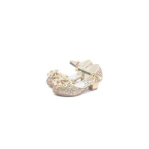 Kids Glitter Wedding Party Sandalia Infantil Chaussure Enfant Gold