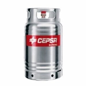 Cepsa 12.5Kg Butano Stainless Gas Cylinder