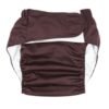 S/M/L/XL Adult Reusable Washable Pocket Nappy Cover  Coffee