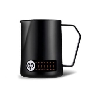 Brewista stainless steel pointed mouth temperature coffee pull flower cylinder fancy milk foam pull flower cup 480ML