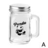 35ml Cute Mini Panda Coffee Sub-bottling Concente Sample Tank Dispensing Bottle Honey Sample Sealed Storage Jar  Gl