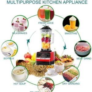 HeavyDuty SilverCrest DoubleCup HighPower Blender4500Watts