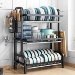 3 Tier Anti Rust Plate Rack