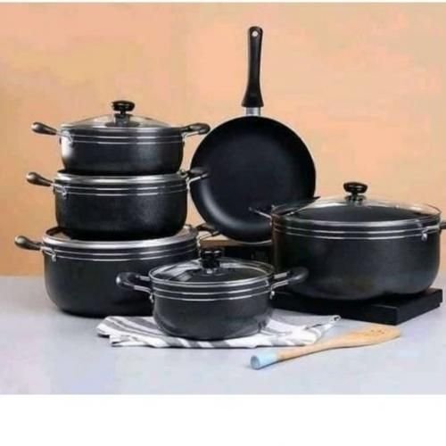 Tornado Set Of 5 Non Stick Cooking Pots With Frying Pan