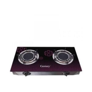 Century Table Top Glass Top Gas Cooker-2 Burner - Auto Ignition
