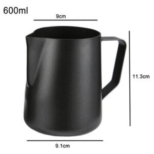 350/600ml Stainless Steel Milk Foam Coffee Latte Cappuccino Frothing Pitcher Cup