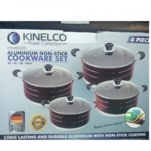 Crown Star Non Stick Cooking Large Pots - 4 Pieces