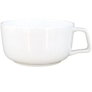 1L Large Wide Ceramic Coffee Mug Breakfast Cup Noodle Soup Bowl with Handle Microwave-Dishwasher Safe Mugs for Milk Tea Fruit
