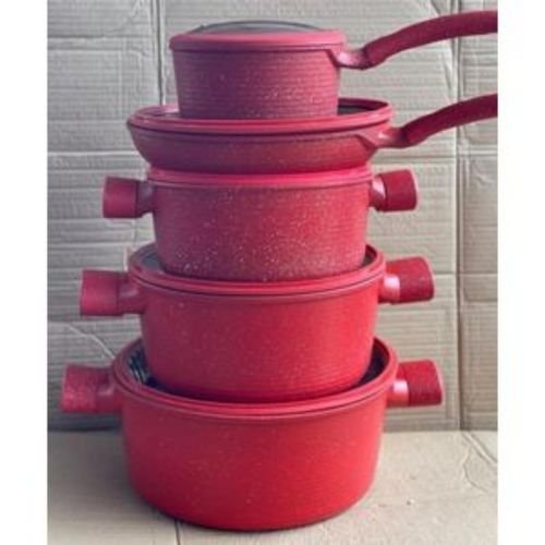 Non- Stick Cookware With Granite Coating - 5 Setpn