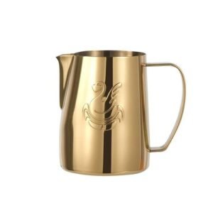 600Ml Stainless Steel Coffee Pitcher Milk Frothing Cup Cream Frother Jug er Espresso Latte Art Stencil For Bar Home