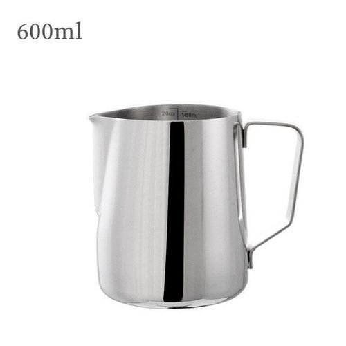 350/600ml Stainless Steel V-Mouth Milk Frothing Pitcher Foam Milk Jug Coffee Utensils Barista Craft Milk Bubble Jar Family Caf?