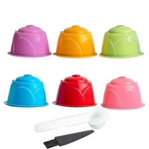 Coffee s Refillable Coffee s Pods Reusable Universal Coffee Filter With Spoon Brush For Dolce Gusto