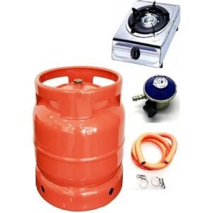 Single Cooker With 6Kg Cylinder,Regulator Hose Clip
