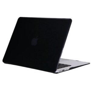Coosybo 11" Air Case, Crystal Hard Rubberized Cover For Macbook 11.6 Inch, Black