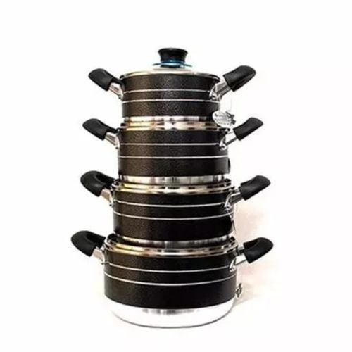 Ultimate 4 Pieces Set Of Non-stick Cooking Pot Cookware