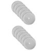 12X French Press Repment Filters Mesh Screen Coffee Press Filters-Includes Metal Center Ring