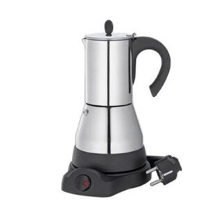 Quality ble Electric Moka Pot, Large Capacity Electric Coffee er, Coffee Accessory For Home 220V EU Plug Cafe 200ML