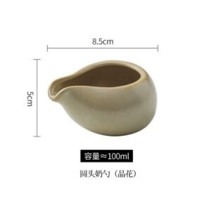 Ceramic Milk Cup Mini Milk Jar Honey Milk Cup Coffee Milk Jar Nordic Juice Bucket Sugar Jar Ceramic Household Milk Jar