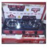 Rashnik 3 Burner Glass  Gas Cooker - Table Top