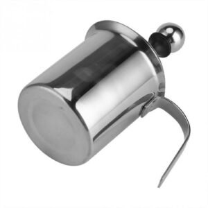 400ML 800ML Manual Milk Frother Stainless Steel Mesh Milk Creamer Foam Mesh Coffee Foamer Creamer