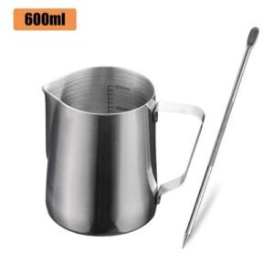 Inner Scale Espresso Coffee Milk Frothing Pitcher Stainless Steel Creamer Macchiato Cappuccino Latte Art er Pitcher Cup