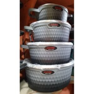 4 Pieces Die-Cast Pot Set Arh