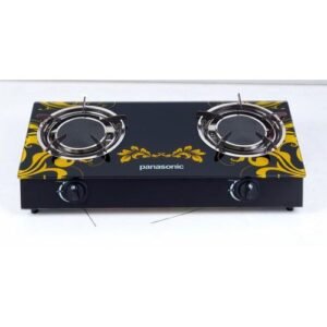 Panasonic 2 Gas Burner Tempered Glass TableTop  CookerHob