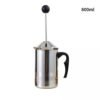 400ml/800ML Manual Milk Frother Coffee Stainless Steel Frothing Pitcher Pull Flower Cup Cappuccino Milk Coffee Lahua Accessories