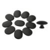 11x Home Salon SPA Natural Hot Rock Basalt Massage  Stones Set Kit